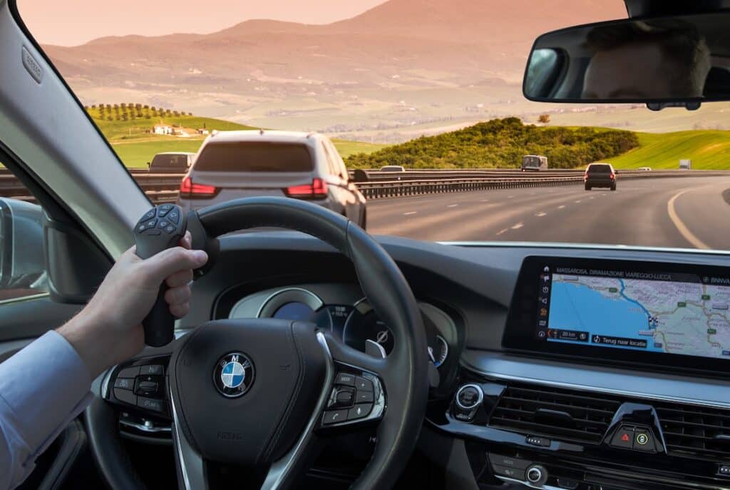 Stuurwielbediening - zelf rijden met een beperking - Trapmann