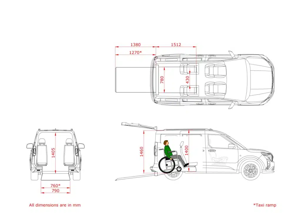 ford tourneo courier bodemverlaging Trapmann